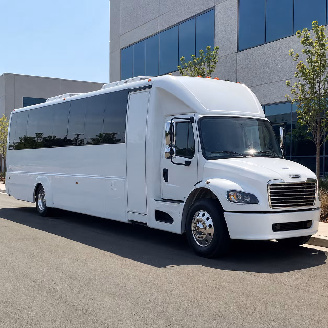 commerce 25 passenger party bus