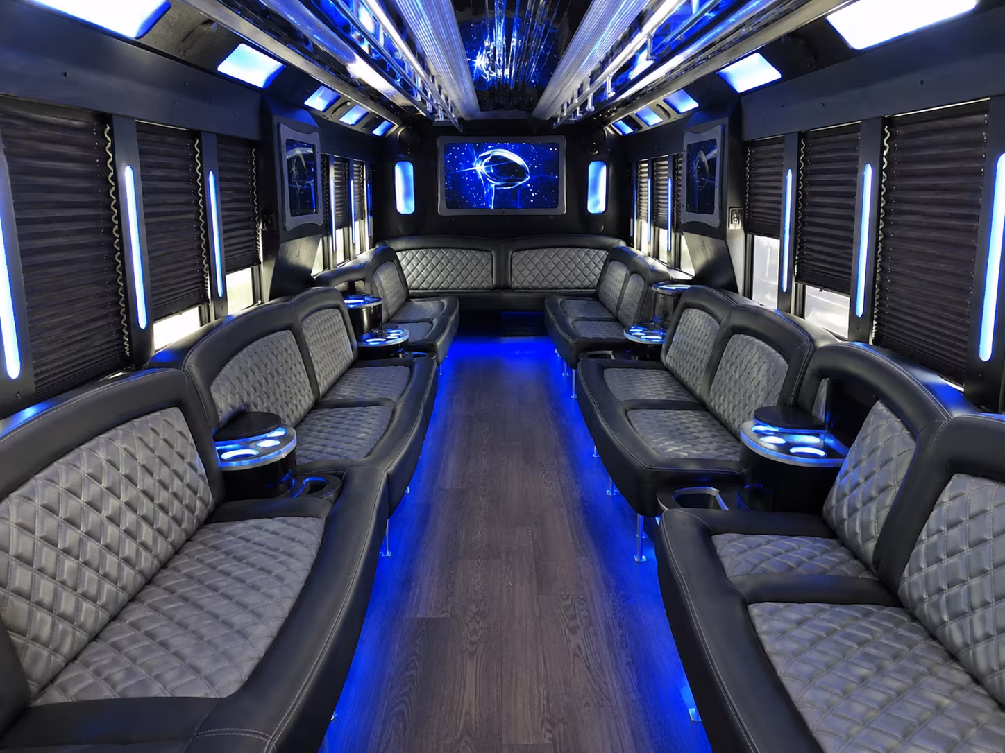 holiday party bus rental
