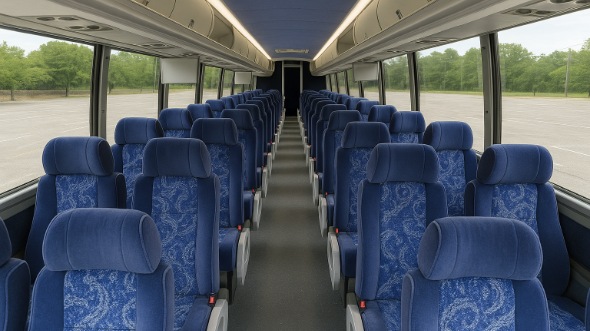 commerce 55 passenger charter bus rental