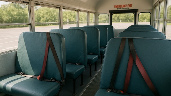 commerce school bus rental inside