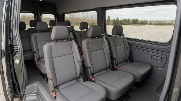 commerce sprinter van with driver rental